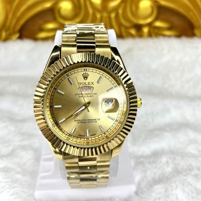 Rolex AA grade Full Golden shape Golden plate